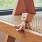 🎅Charmante kleine Holzfigur, die mit 12 magnetischen Ausdrücken schwankt🎁