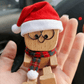 🎅Charmante kleine Holzfigur, die mit 12 magnetischen Ausdrücken schwankt🎁