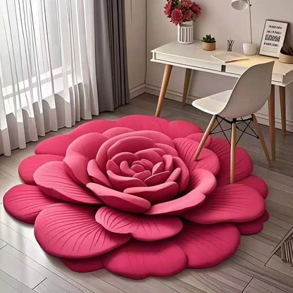 🌺Befristetes Angebot 🔥Bodenmatte aus Plüsch & Diatomeenerde in Blumenform