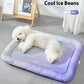 🔥 Sommer Hit Sale – 60% RABATT 🧊❄️ Kühlmatte für Hunde und Katzen 🐶🐱 Ice Silk Sommer-Kühlbettdecke in Farbverläufen 🐾