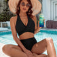 🏝️Bauchkontrolle Badeanzüge Bescheidene Bikini-Sets mit hoher Taille👙