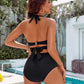 🏝️Bauchkontrolle Badeanzüge Bescheidene Bikini-Sets mit hoher Taille👙