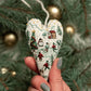 🎅Das beste Weihnachtsgeschenk 50 % Rabatt💖Herzförmiges Handstickerei-Weihnachtsset