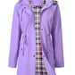 🧥LETZTER TAG DES AUSVERKAUFS 50 % RABATT🌧️💧Ultimative wasserdichte Jacke mit Karomuster für Damen🍃