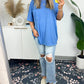 🎁Heißer Verkauf 49% OFF⏳Damen Raw Edge Boxy Tee