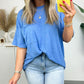 🎁Heißer Verkauf 49% OFF⏳Damen Raw Edge Boxy Tee