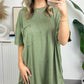 🎁Heißer Verkauf 49% OFF⏳Damen Raw Edge Boxy Tee