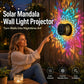 🌀💥 Limitierter Sale – Kauf 1, erhalte 1 gratis 🌞💡 Solar-Mandala-Wandleuchte, Projektor für Garten, Zaun, Terrasse, Ambiente