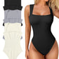 💕Letzter Tag: 49 % Rabatt💕 Ärmellose figurformende Bodysuits mit Bauchkontrolle