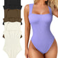💕Letzter Tag: 49 % Rabatt💕 Ärmellose figurformende Bodysuits mit Bauchkontrolle