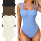 💕Letzter Tag: 49 % Rabatt💕 Ärmellose figurformende Bodysuits mit Bauchkontrolle
