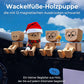 🎅Charmante kleine Holzfigur, die mit 12 magnetischen Ausdrücken schwankt🎁