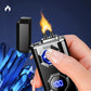 🔥USB-aufladbares, winddichtes Digitalfeuerzeug mit LED-Beleuchtung