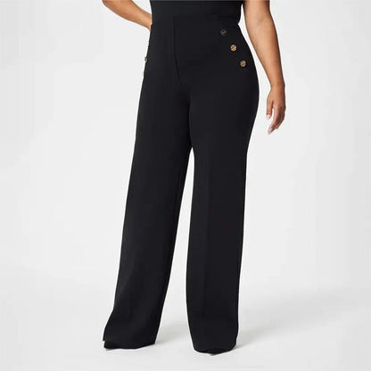 🍃Drei Längen verfügbar💖 High Stretch Hose mit weitem Bein und hoher Taille