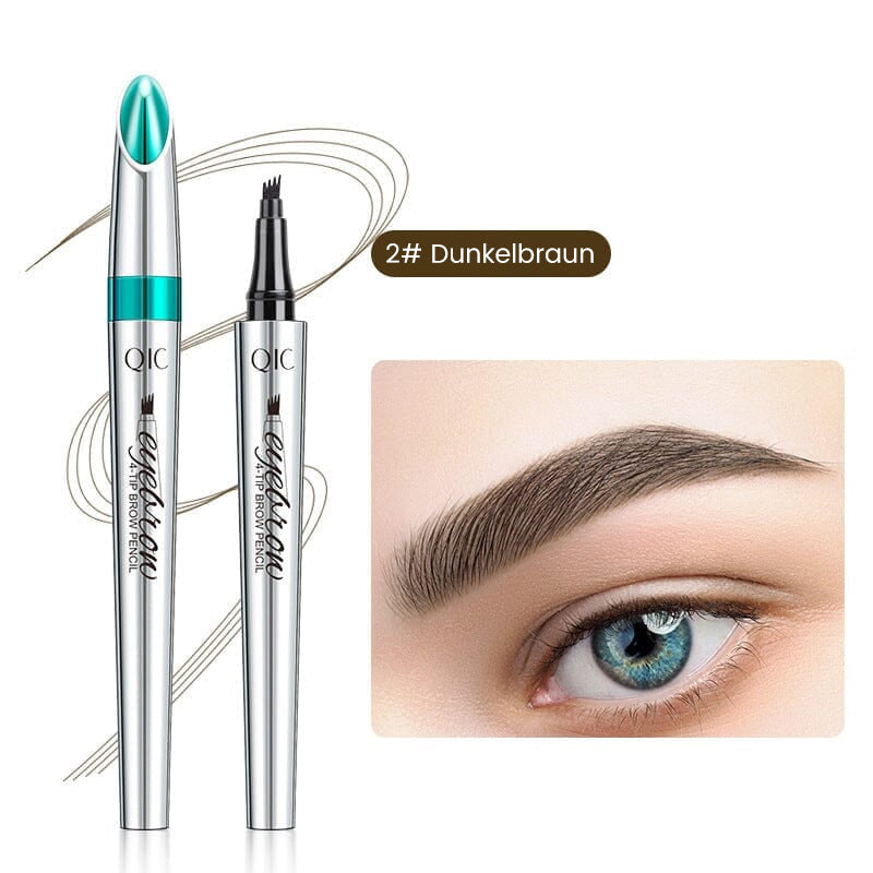 3D wasserfester Microblading 4 Gabelspitze Tattoo-Stift-12