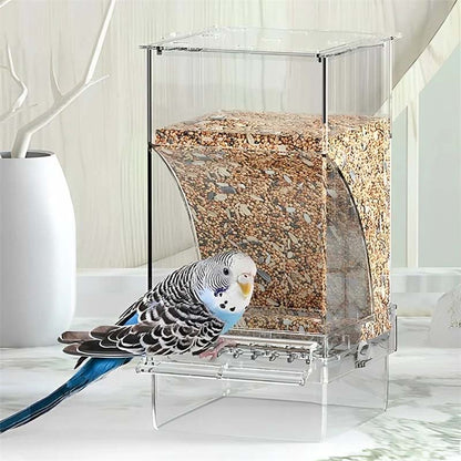 🦜💝Automatischer, auslaufsicherer Vogelfutterspender
