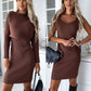 Ideales Geschenk - Set aus Strickpullover und Cami-Kleid