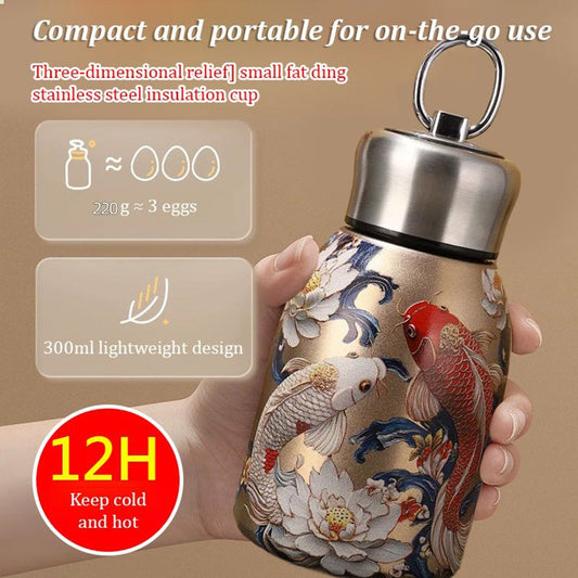 🎁Geschenkidee 49% OFF🔥Tragbare isolierte Wasserflasche für draußen