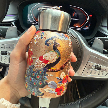 🎁Geschenkidee 49% OFF🔥Tragbare isolierte Wasserflasche für draußen