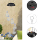 🌠2025 Neues Design💡Buntes LED-Solar-Glühbirnen-Windspiel🌈