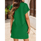 🎁Heißer Verkauf 49% OFF⏳Damen lässiges Kleid mit Rollärmeln und Taschen