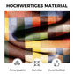 🎁Heißer Verkauf 49% OFF⏳Retro-Hemd mit Regenbogen-Karomuster, Hemdkragen und Taschen