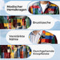 🎁Heißer Verkauf 49% OFF⏳Retro-Hemd mit Regenbogen-Karomuster, Hemdkragen und Taschen