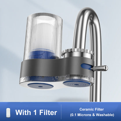 ✨LETZTER TAG VERKAUF 50% RABATT✨💧Wasserhahn Wasserreiniger mit Adapter