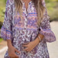 💞Was soll ich morgen anziehen?👗Damen Floral V-Neck Dress