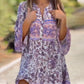 💞Was soll ich morgen anziehen?👗Damen Floral V-Neck Dress