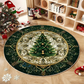 💖Black-Friday-Mega-Angebot – 50 % Rabatt!💖Rutschfester runder Teppich im Weihnachtsbaum-Design