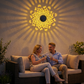 🌀💥 Limitierter Sale – Kauf 1, erhalte 1 gratis 🌞💡 Solar-Mandala-Wandleuchte, Projektor für Garten, Zaun, Terrasse, Ambiente